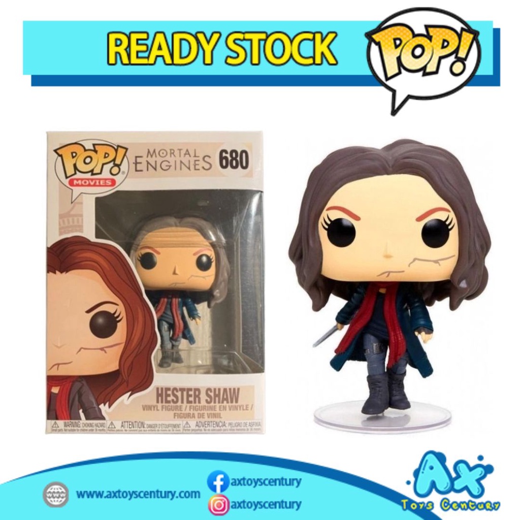 Funko Pop! Movies: Mortal Engines - Hester Shaw #680 100% Genuine