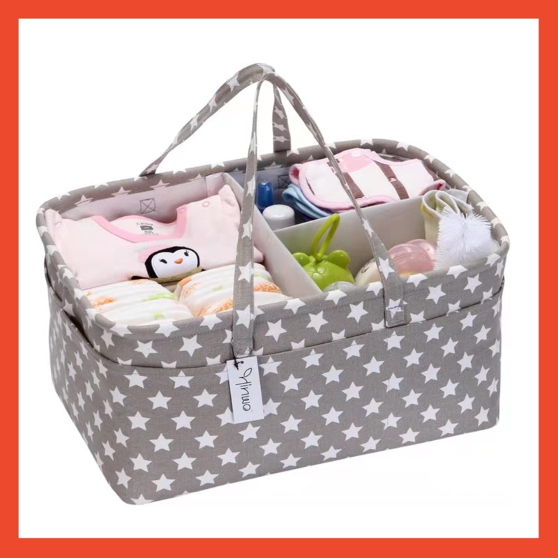 Baby Diaper Caddy Large Organizer Tote Bags Portable Holder Bag Car