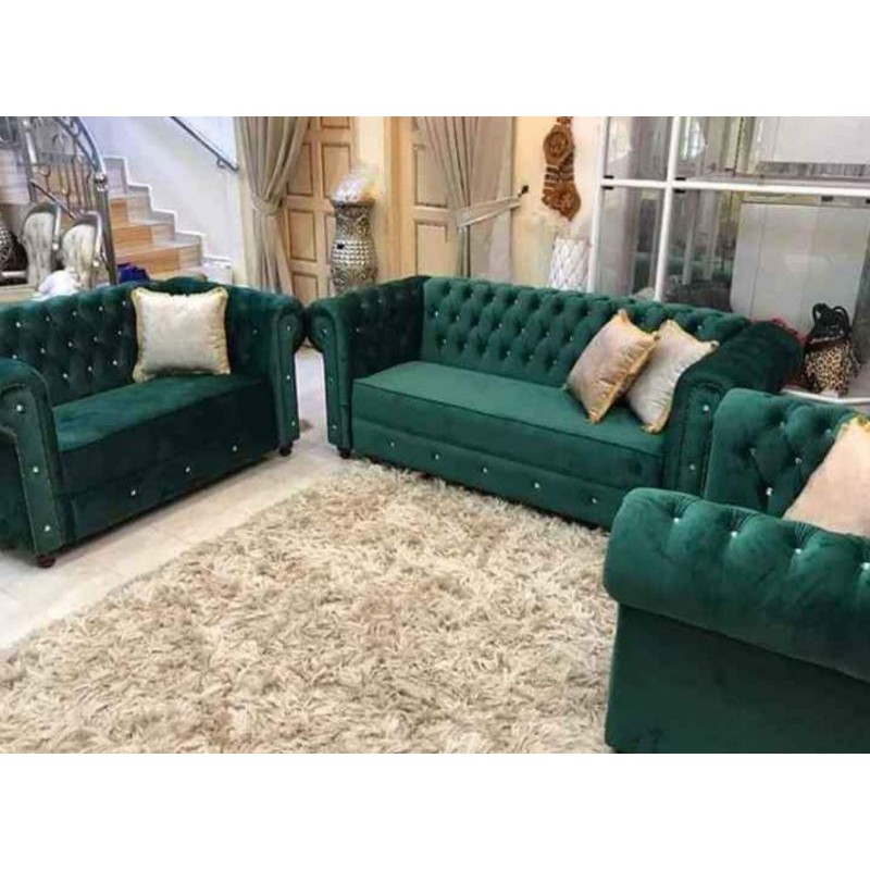SET SOFA CHESTERFIELD MALAYSIA 3 + 2 + 1 HARGA KILANG Shopee Malaysia