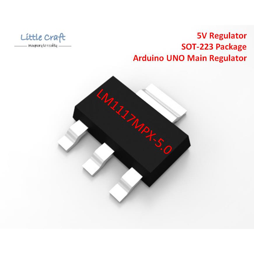 infinito despierta docena LM1117MPX 5V Voltage Regulator for Arduino | Shopee Malaysia