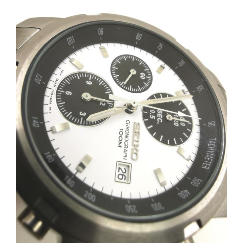 SEIKO SND119 CHRONO PANDA VINTAGE NOS | Shopee Malaysia