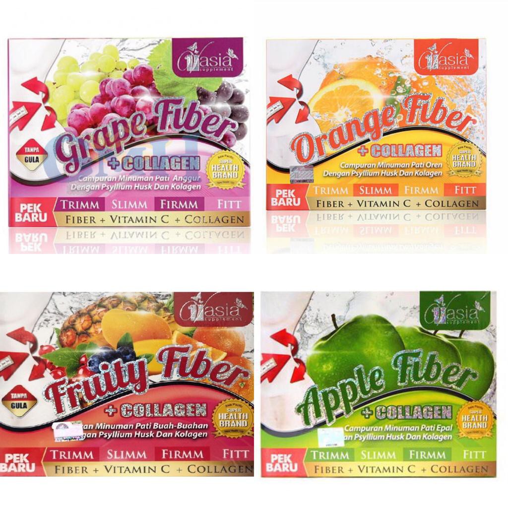 STOCK CLEARANCE SALE!! V'ASIA Apple Fiber / Orange Fiber / Grape Fiber