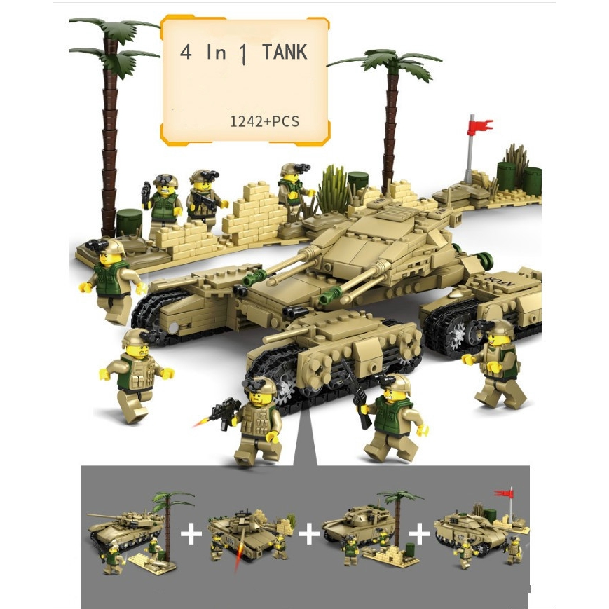 military building block sets