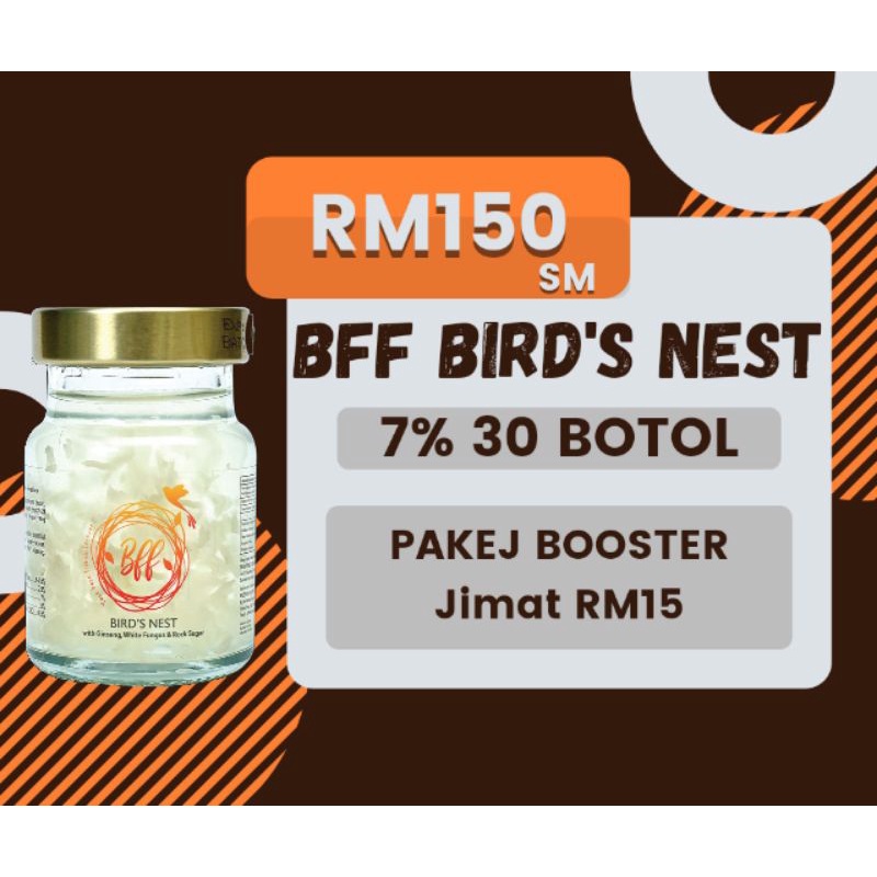 BFF Drink 7% Bird's Nest with White Fungus,Ginseng and Rock Sugar SAVE RM15