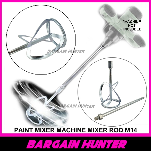 [ READY STOCK ] Paint Mixer Machine Mixer Rod M14 Mixer Paddle Paint