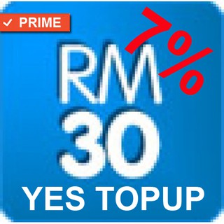 YES Topup Reload Pin or Direct RM30 up to 60days validity