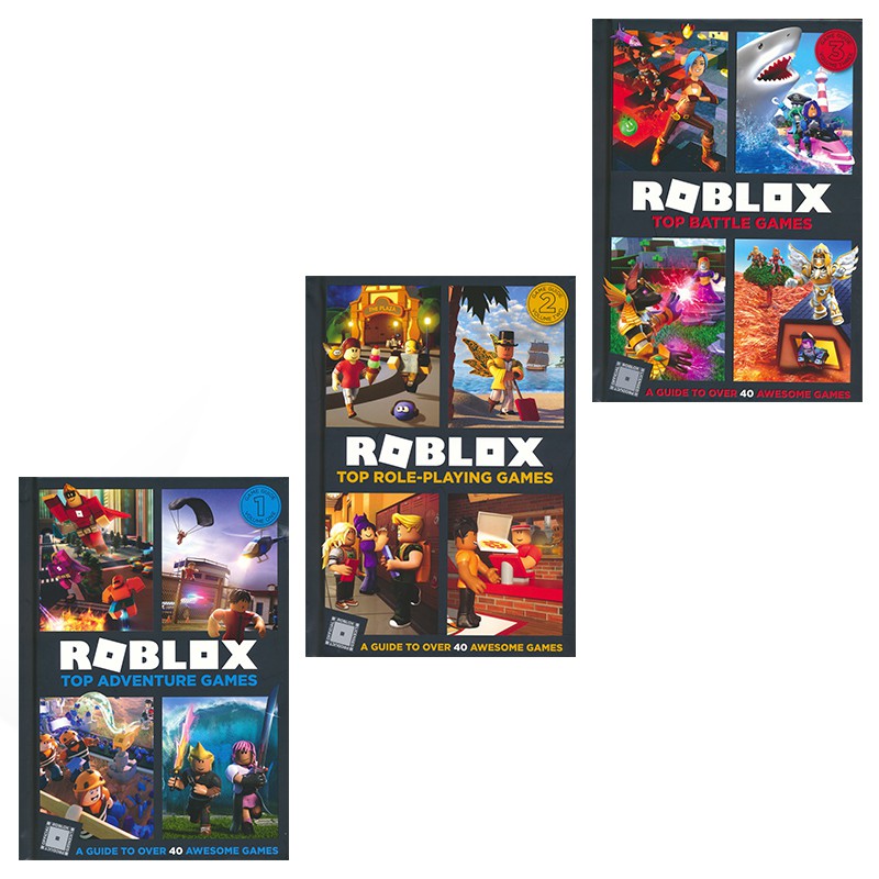 Roblox Ultimate Guide Collection Roblox Popular Game List 3 Volumes Hardcover Official Guide Book For Children English E Shopee Malaysia - roblox wheres the noob official roblox hardcover