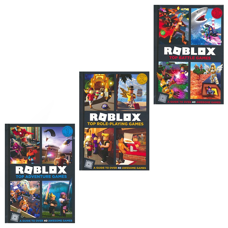 Roblox Ultimate Guide Collection Roblox Popular Game List 3 Volumes Hardcover Official Guide Book For Children English E Shopee Malaysia - roblox ultimate guide collection egmont