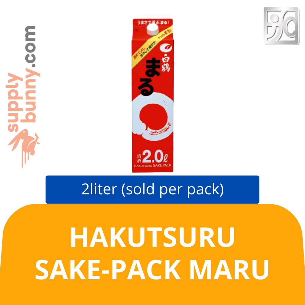 Hakutsuru Sake-Pack Maru 13.9% ALC (2L) (sold per pack) JFC Beverages