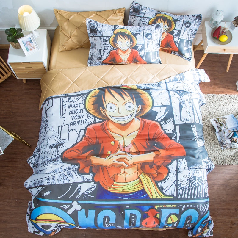 One Piece Kartun Selimut Pendingin Hawa Boleh Cuci Air One Piece Kartun Selimut Pendingin Hawa Boleh Cuci Air