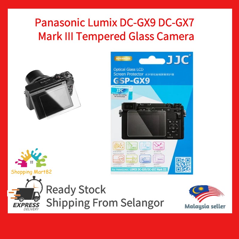 BROTECT Glass Screen Protector for Panasonic Lumix DC-GX9 Screen Protector [ 9H Hardness, Protective Glass-Foil Non Tempered Glass