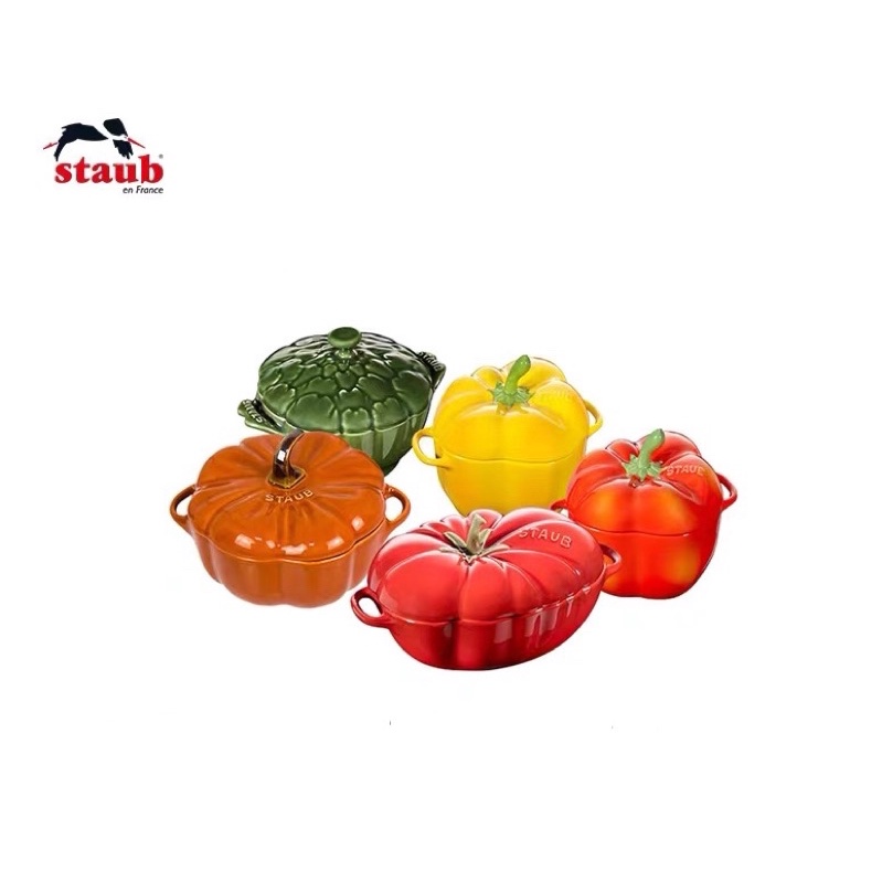 Staub Vegetable Ceramics(5pcs set) Shopee Malaysia