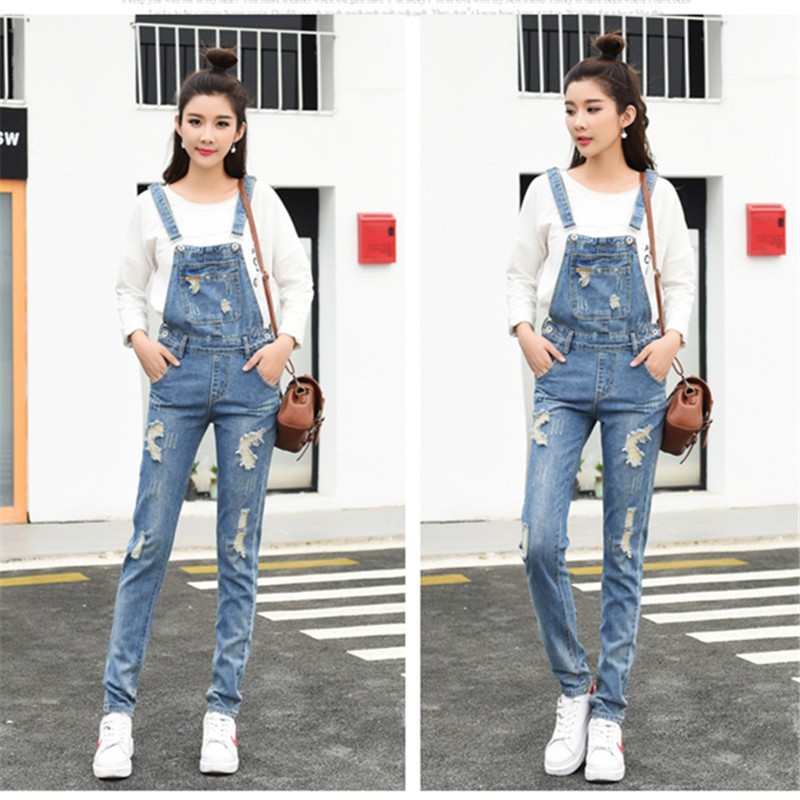 denim summer jumpsuit