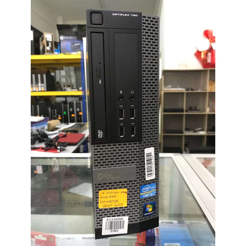 Dell Optiplex 790 Sff Recon Unit Intel Core I5 2500 3 30ghz 4gb Ddr3 250gb Hdd Windows 7 Pro Shopee Malaysia