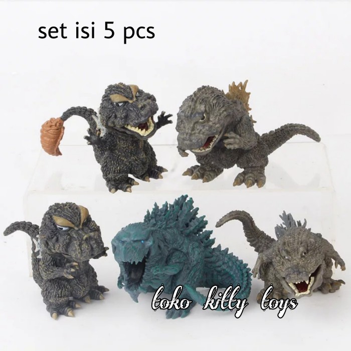 godzilla figure set
