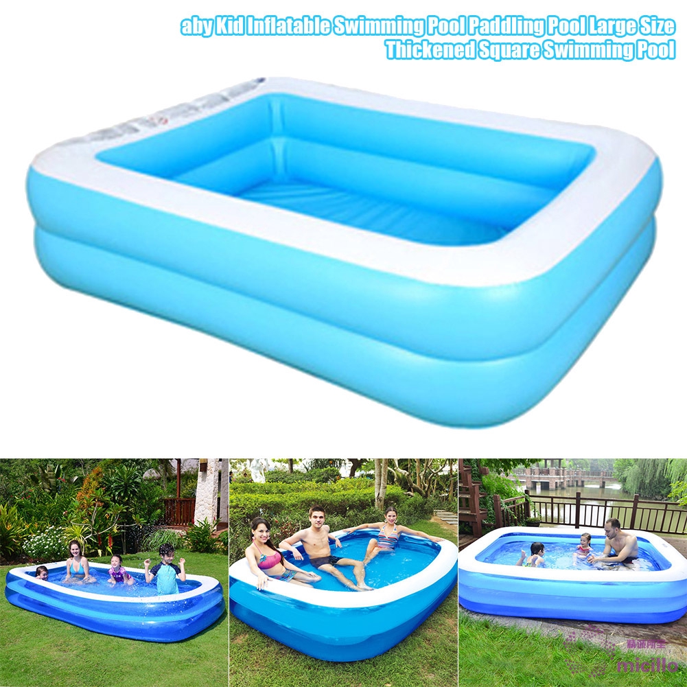 intex square baby pool