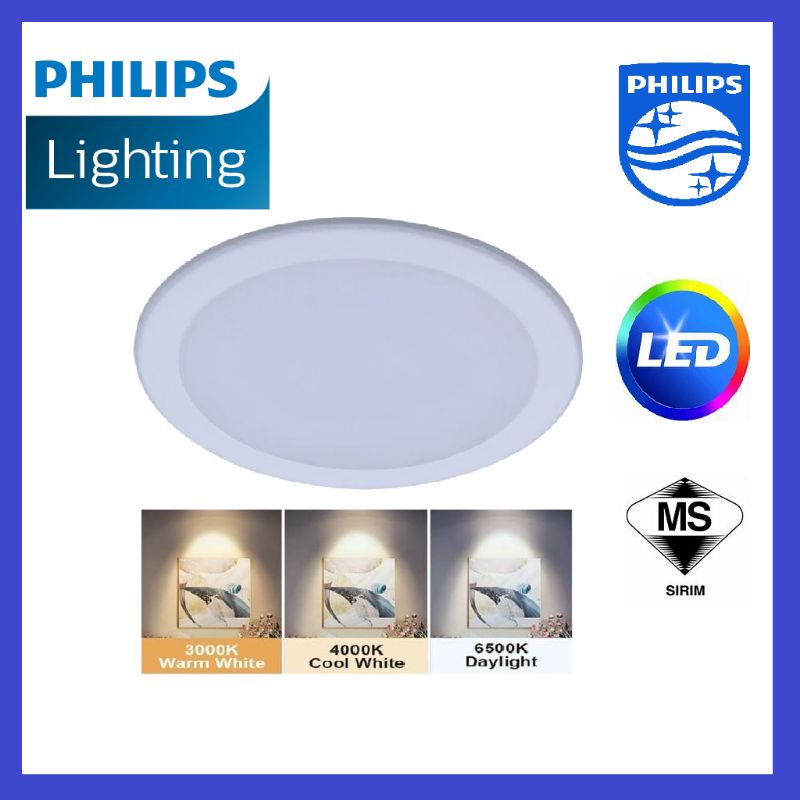 Philips Essential SmartBright Downlight G2 (DN027B) | Shopee Malaysia