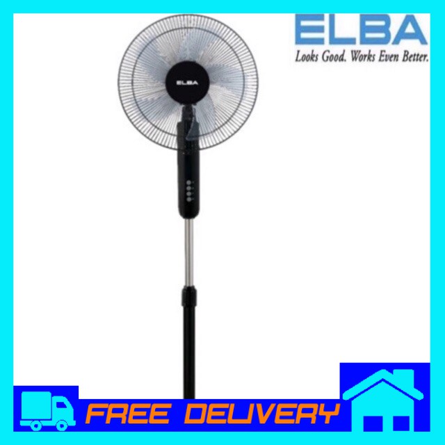 Elba 16 Stand Fan Esf E1656 Bk 5blade Midea Stand Fan 16 Mf 16fs10n Ns