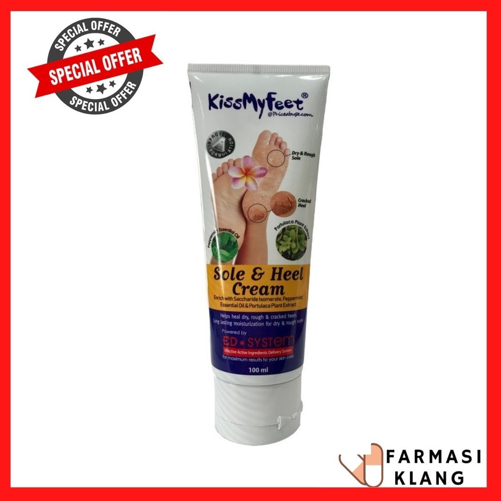 Buy Kiss My Feet Sole Heel Cream 100ml Krim Kaki Kering Exp 04 2024 Seetracker Malaysia