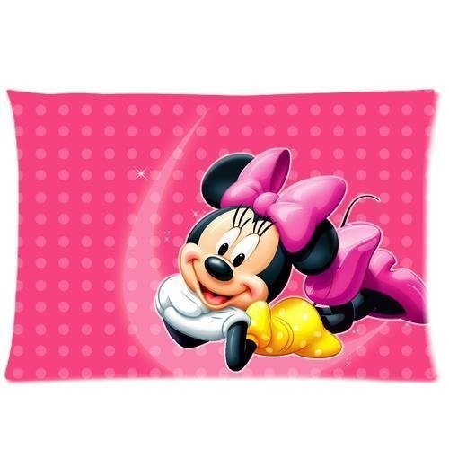 Home Pillow Art Custom Cute Minnie Mouse Pillowcase Standard