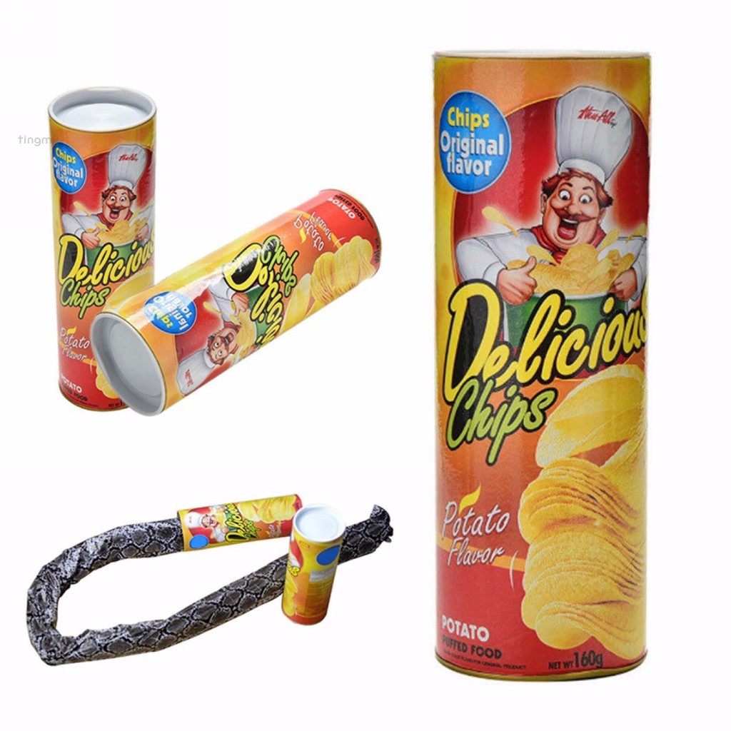 Снейк чипсы. ПРАНК подарок цеп. Chips Snake.