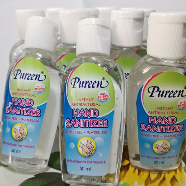 Pureen Hand Sanitizer 50ml X 6 bottle