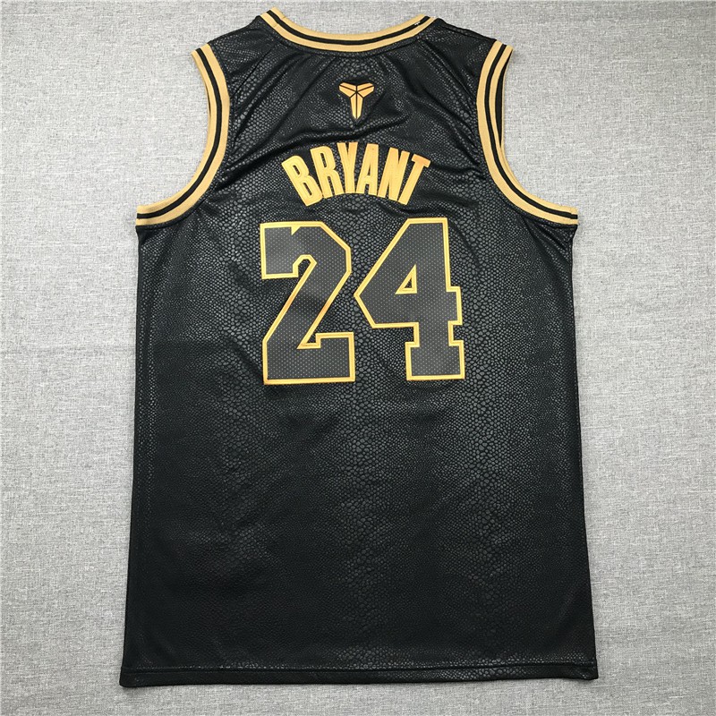 black and gold lakers jersey