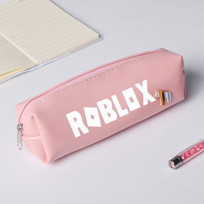 Roblox Pen Bag Pu Pen Bag Candy Color Pencil Case Game Around The Aid Students Men And Women Cute Stationery Bag Shopee Malaysia - roblox pencil case game around candy color pu pencil case student men and women cute stationery bag pencil box for kids white pencil case from