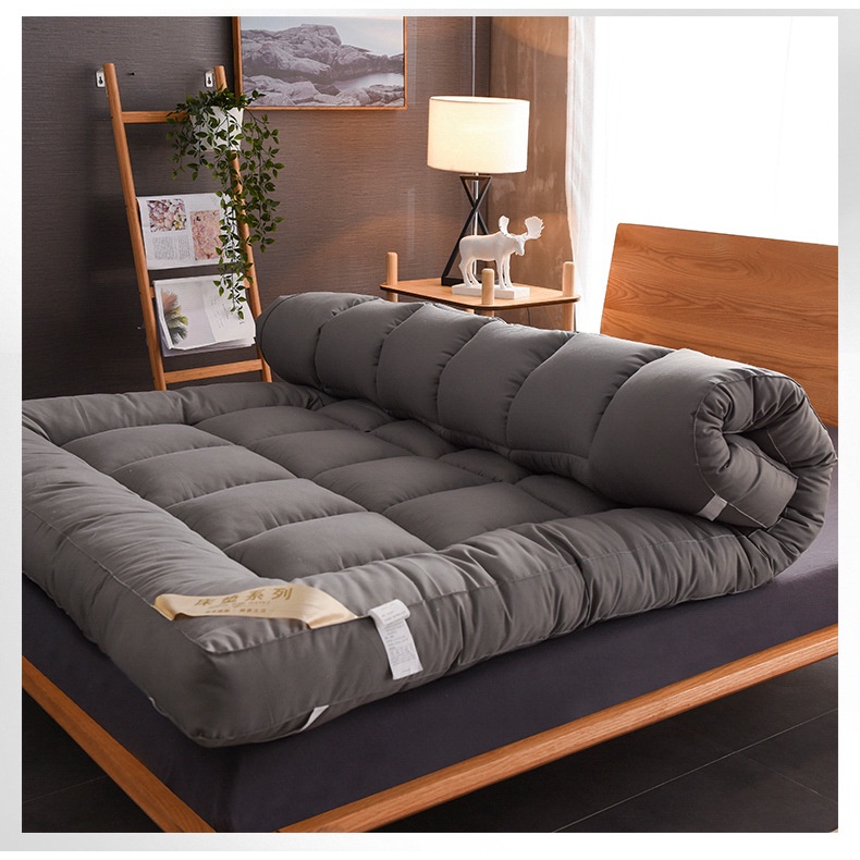 💥💥Free Gift🔥🔥Thicker Tatami Mattress Topper Single/Queen/King Feather