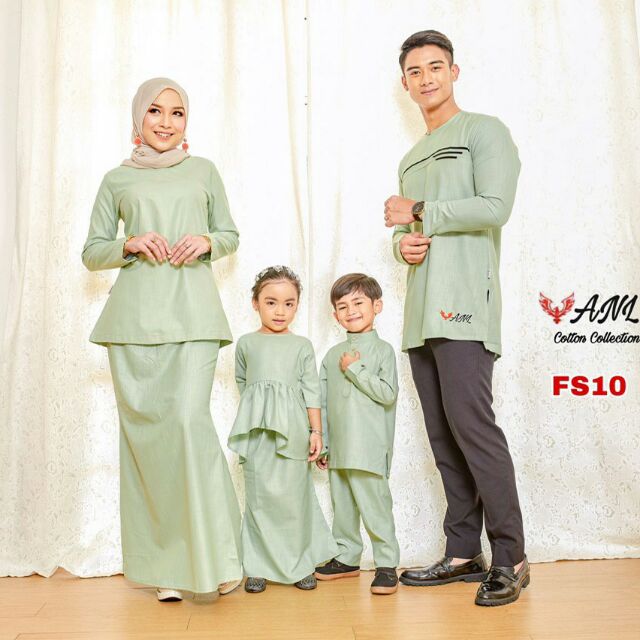 SET SAPPHIRE RAYA 2021 (FS10 - Lime Mint ) | Shopee Malaysia