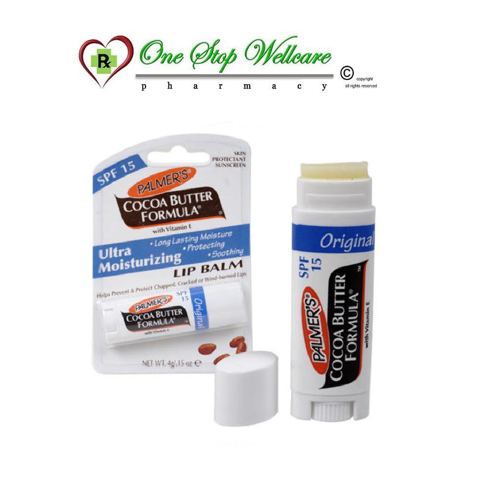 PALMER'S COCOA BUTTER LIP BALM SUNSCREEN STICK 4G (EXP 3/24) Shopee