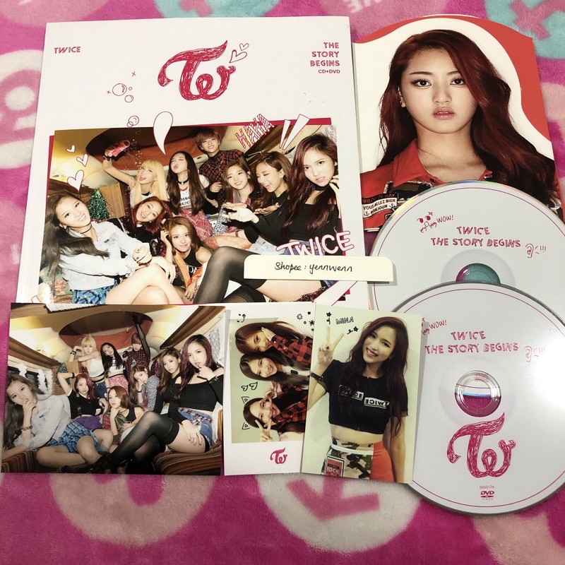 Twice The Story Begins Tsb Official Album Taiwan Version Cd Dvd Shopee Malaysia
