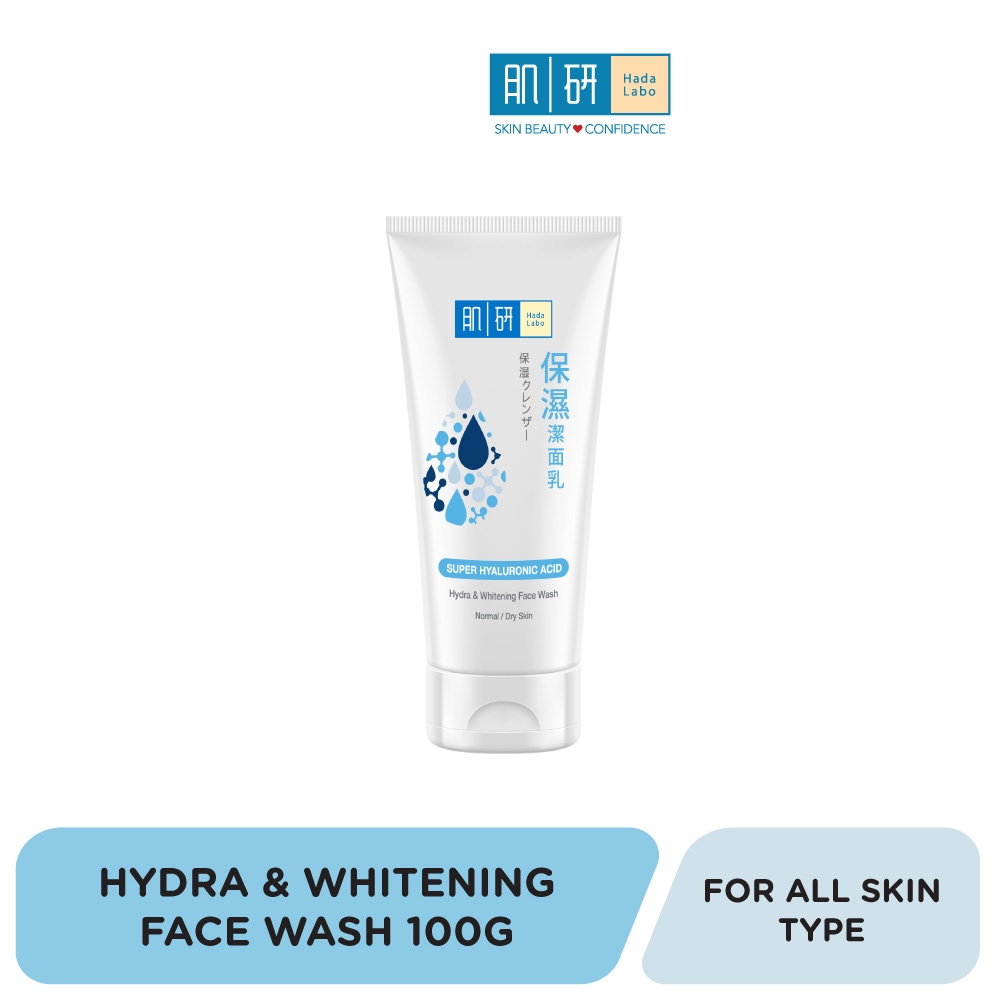 Hada Labo Hydra & Whitening Face Wash (100g) New Packaging