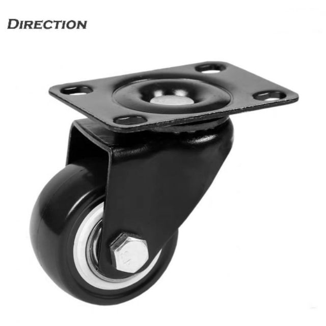 2" (50mm) PU Swivel Caster Wheel Roller 50KG (1 Unit) Load Heavy Duty