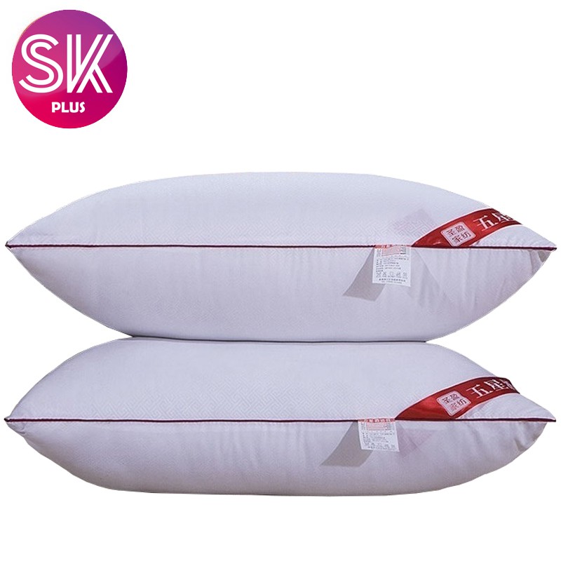 Skplus 2pcs Five Star Cotton Pillow Shopee Malaysia