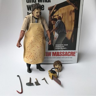 18cm The Texas Chainsaw Massacre Neca 40th Anniversary Ultimate Leatherface Action Figure Toy Gift Zhenghao011 My Shopee Malaysia - leatherface apron roblox