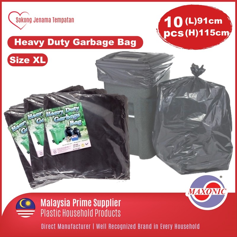 Saiz Plastik Sampah Hitam Saiz Plastik Sampah Hitam