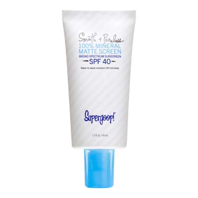 mineral matte sunscreen