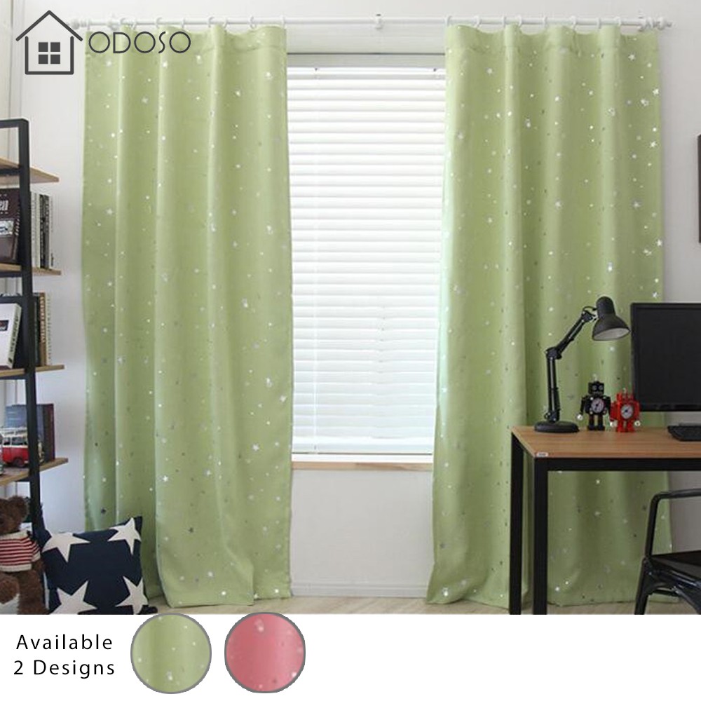 Premium Blackout Curtain 1 Panel 200cm X 270cm Shopee Malaysia