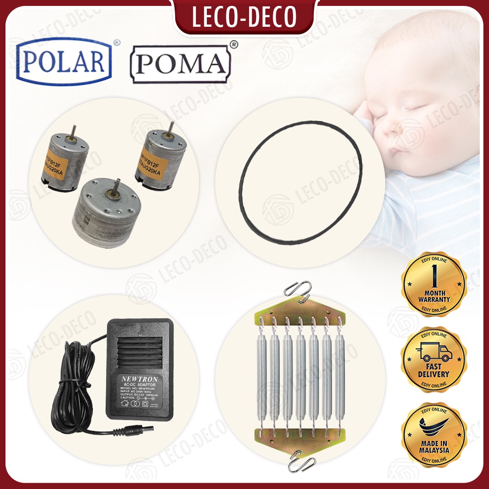 ORIGINAL Polar Poma Buaian Baby Cradle Adapter Adaptor bayi polo Popo