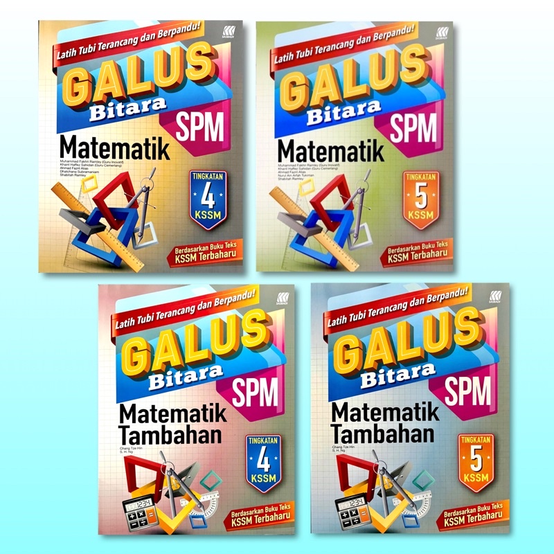 Buy [MBO] Buku Latihan Galus Bitara SPM Matematik / Matematik Tambahan