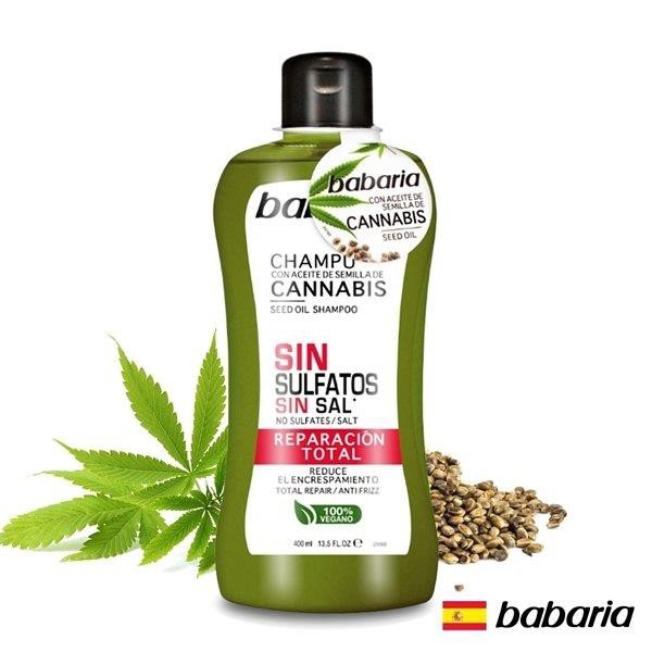 ORIGINAL] SPAIN TOTAL OIL REPAIR SHAMPOO WITH CANNABIS SEED 400ml ...