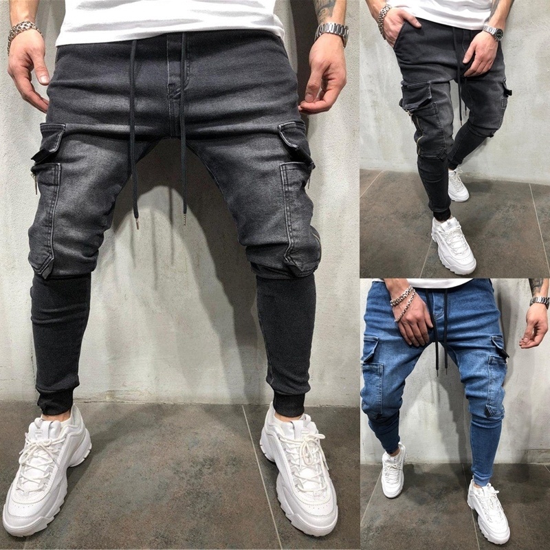 plus size biker jeans mens