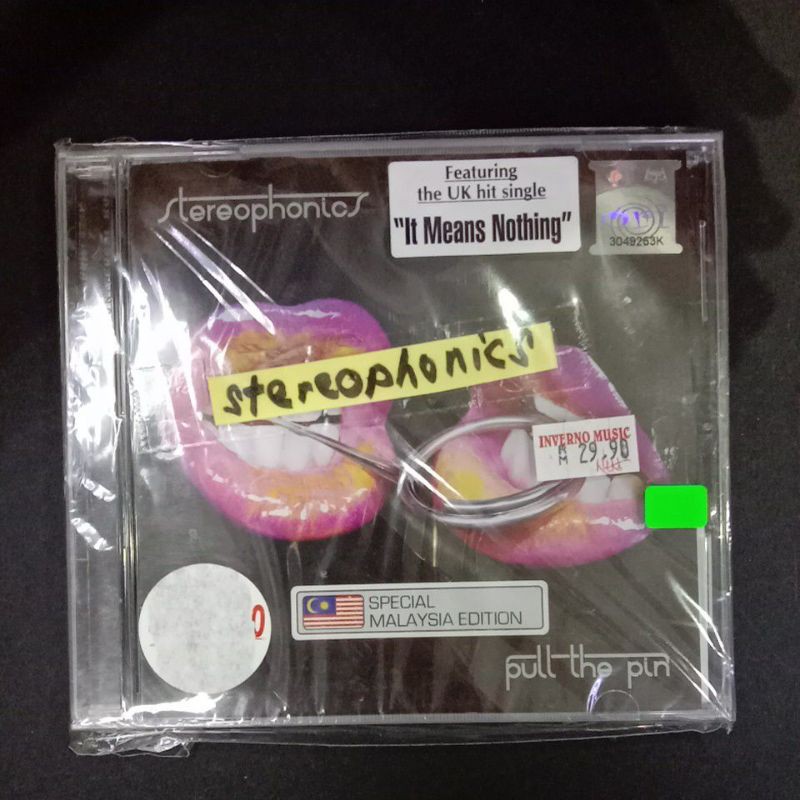 Stereophonics Pull The Pin Special Malaysia Edition (CD) Shopee Malaysia