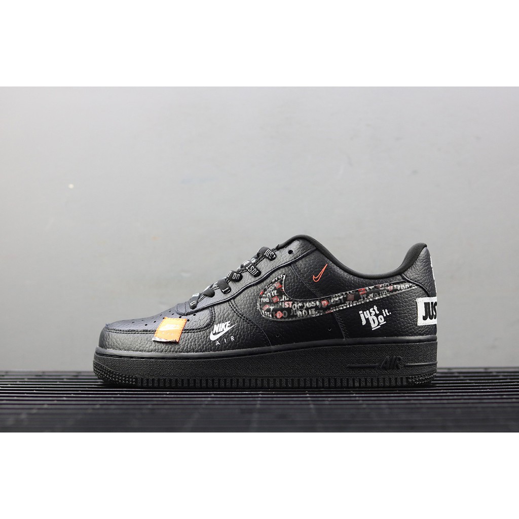 air force 1 low just do it black