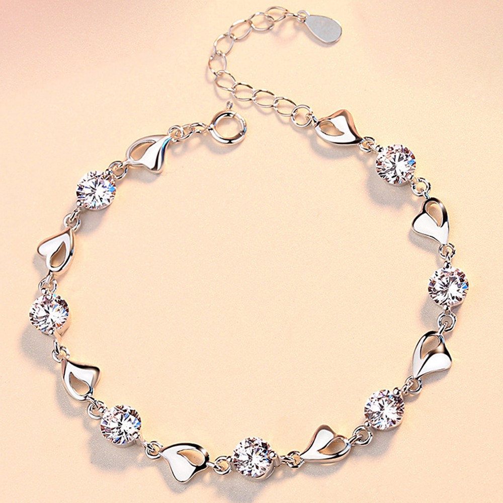 silver bracelet for girlfriend