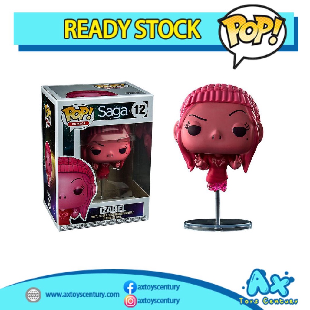 Funko Pop! Comics: Saga - Izabel #12 100% Genuine