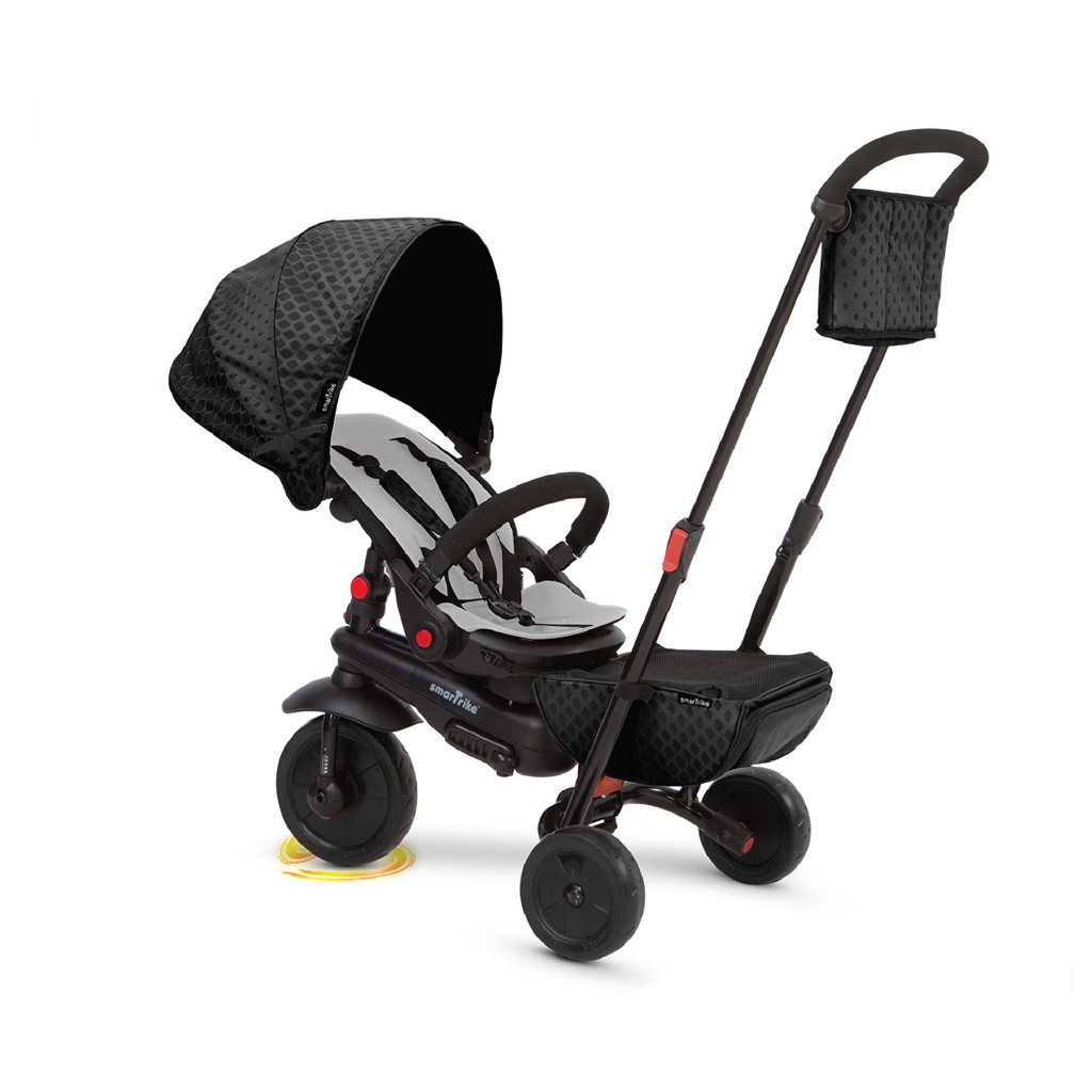 smartrike str7 8 in 1 folding trike urban black