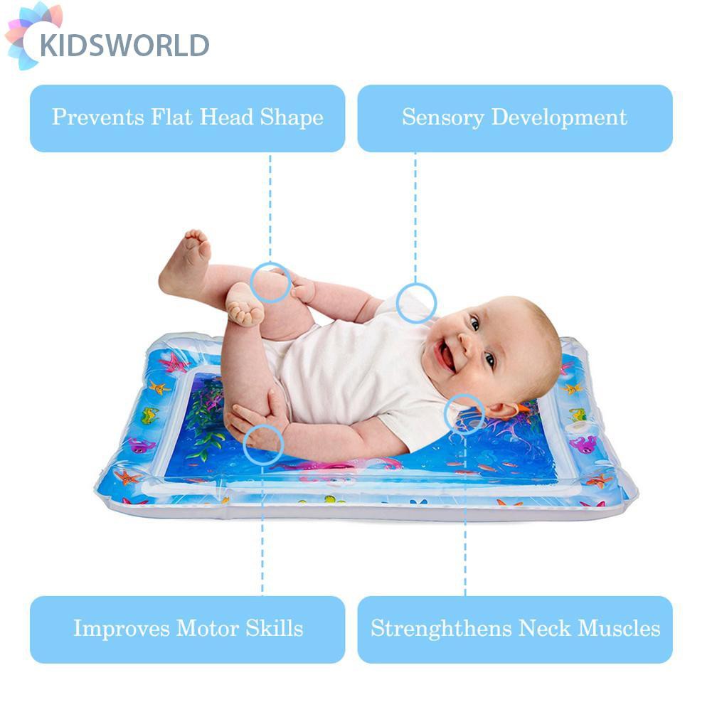 Early Development Baby Activity Toy Leakproof Water Filled Infant Toy for 3 6 9 Months Newborn Boy Girl kyofumo Tummy Time Water Mat 