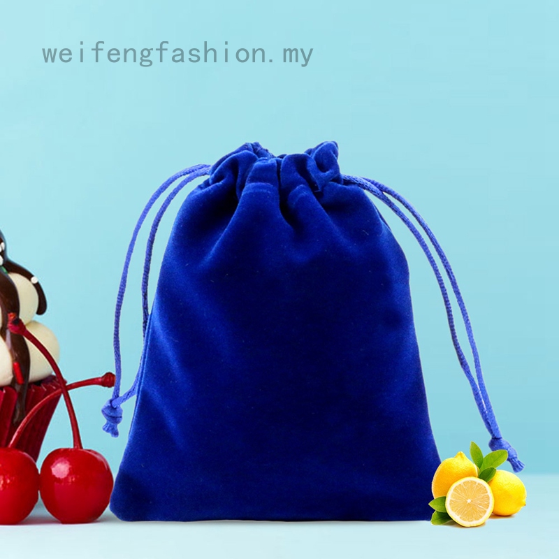 Style Travel Drawstring Velvet Pouch Pendulum Bag Jewellery Gift Ornaments Packaging Bags UK Fashion Accessory - Image 3